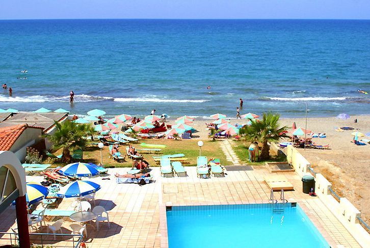 Seafront Beach Hotel Apartments Ретимно Екстериор снимка